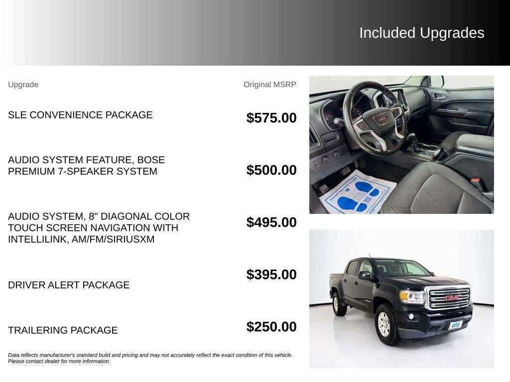 Used 2016 Onyx Black GMC SLE1 image 5