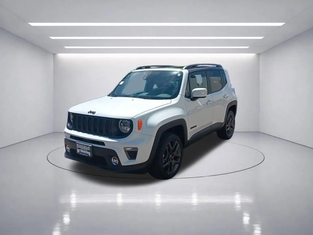 Used 2020 Alpine White Clearcoat Jeep Limited image 3