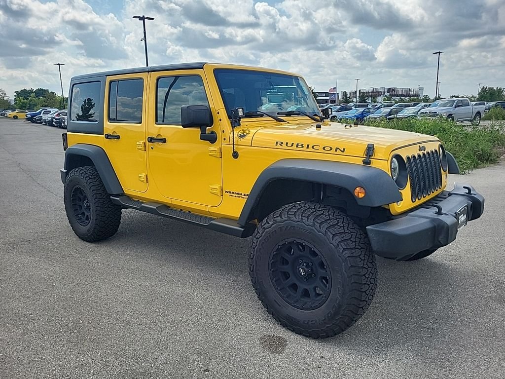 Used 2015 Yellow Jeep Unlimited Rubicon image 7