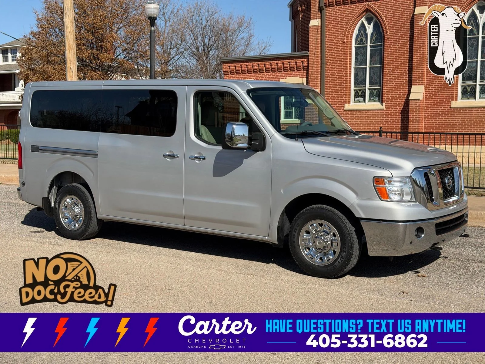 2017 Nissan NV Passenger SL