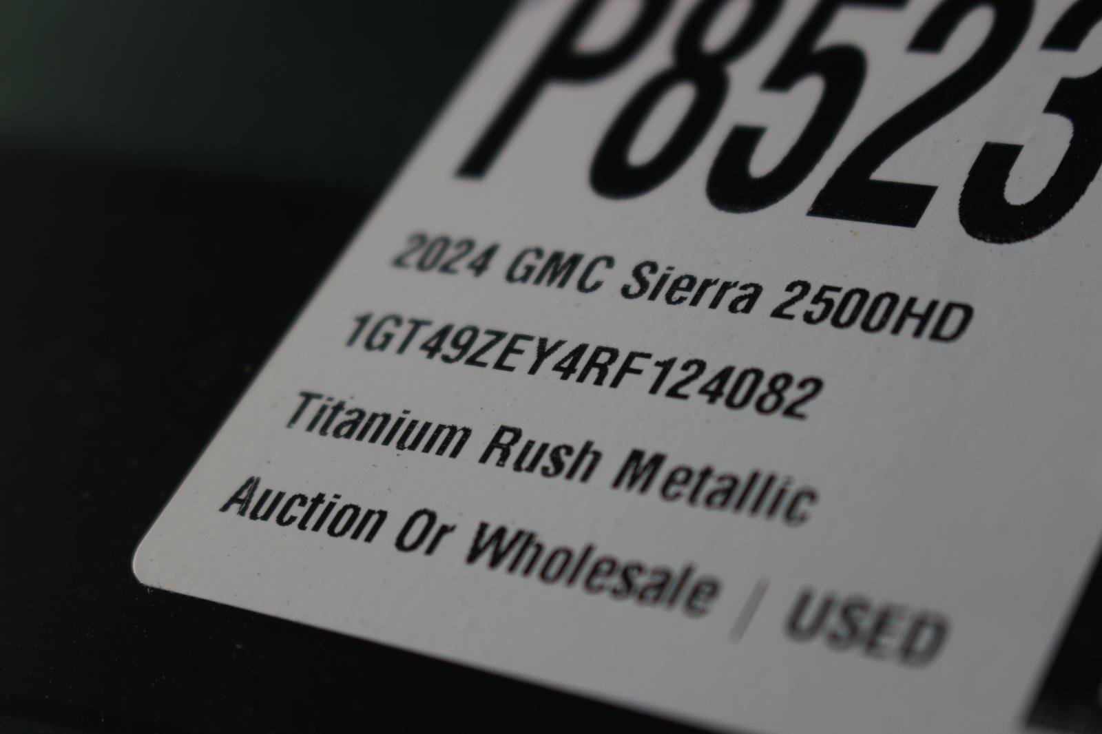 Used 2024 Titanium Rush Metallic GMC AT4X image 45