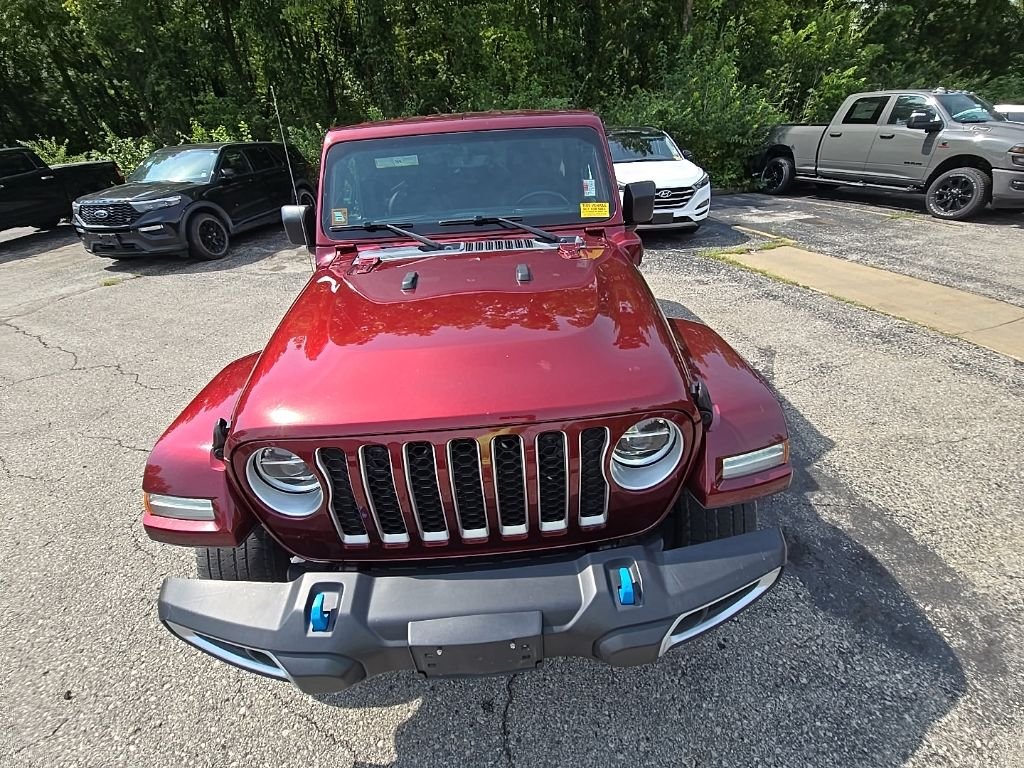 Used 2022 Red Jeep Unlimited Sahara 4xe image 13