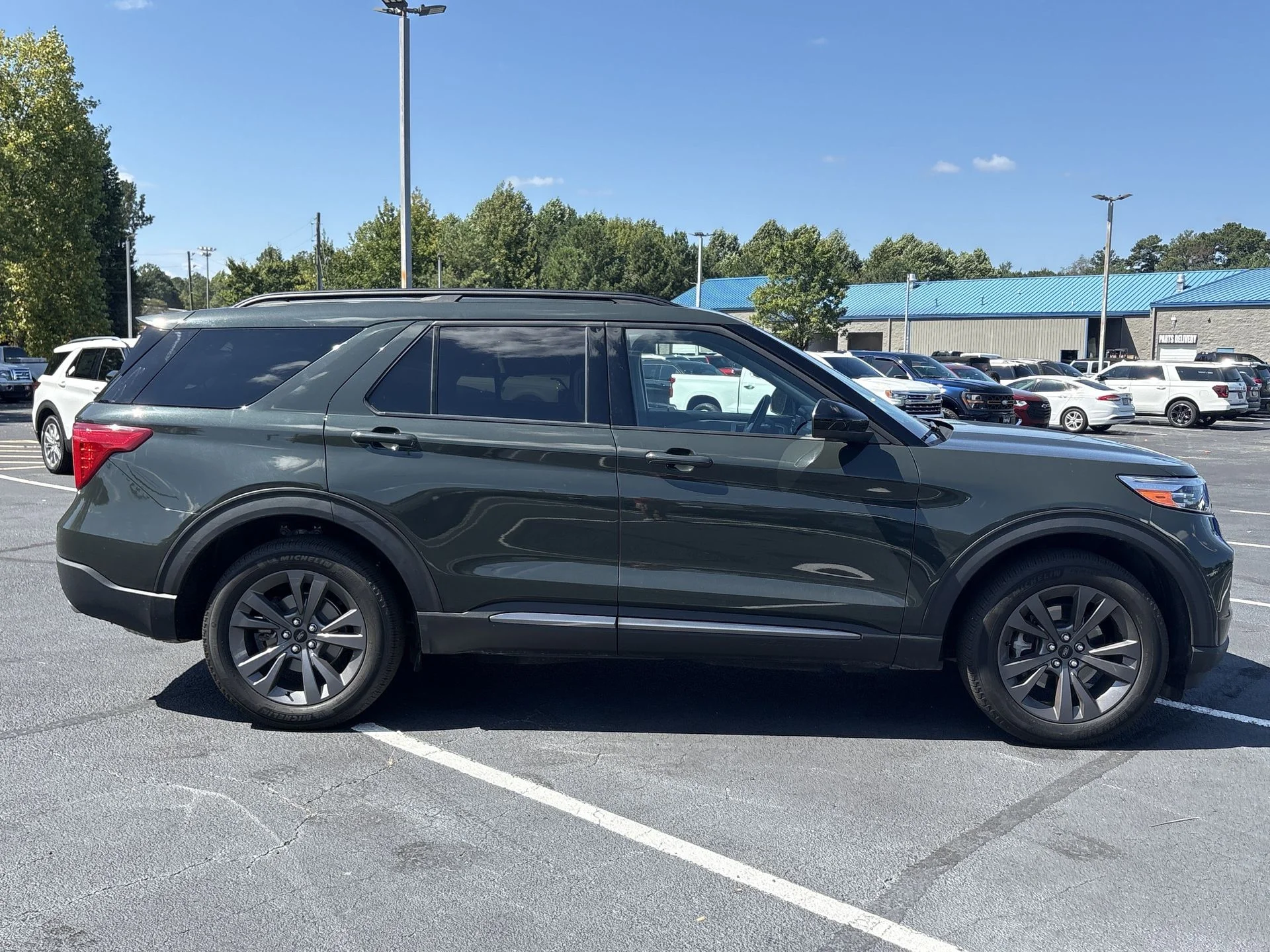 Certified Used 2024 Green Metallic Ford XLT image 27