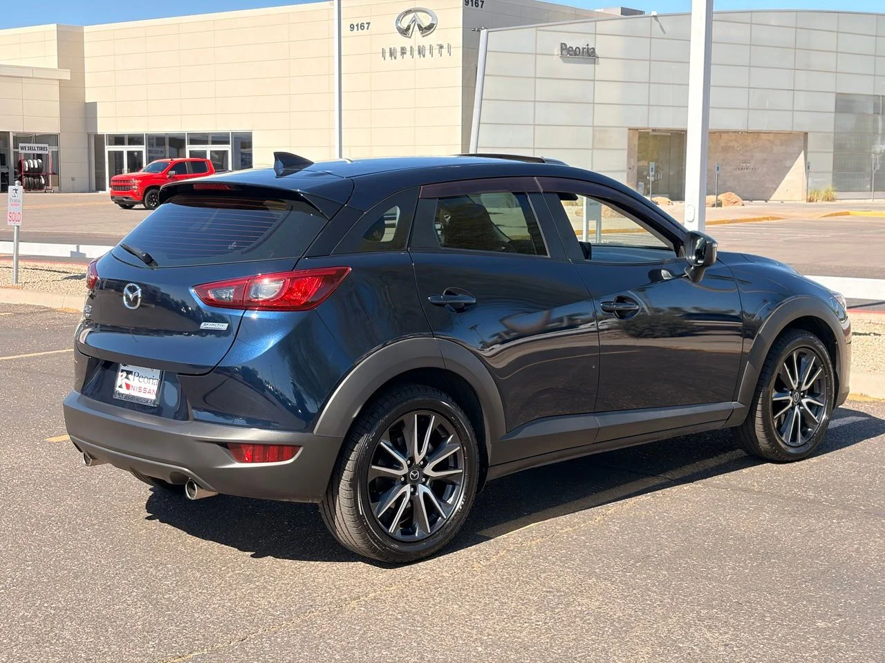 Used 2018 Deep Crystal Blue Mica Mazda Touring image 5
