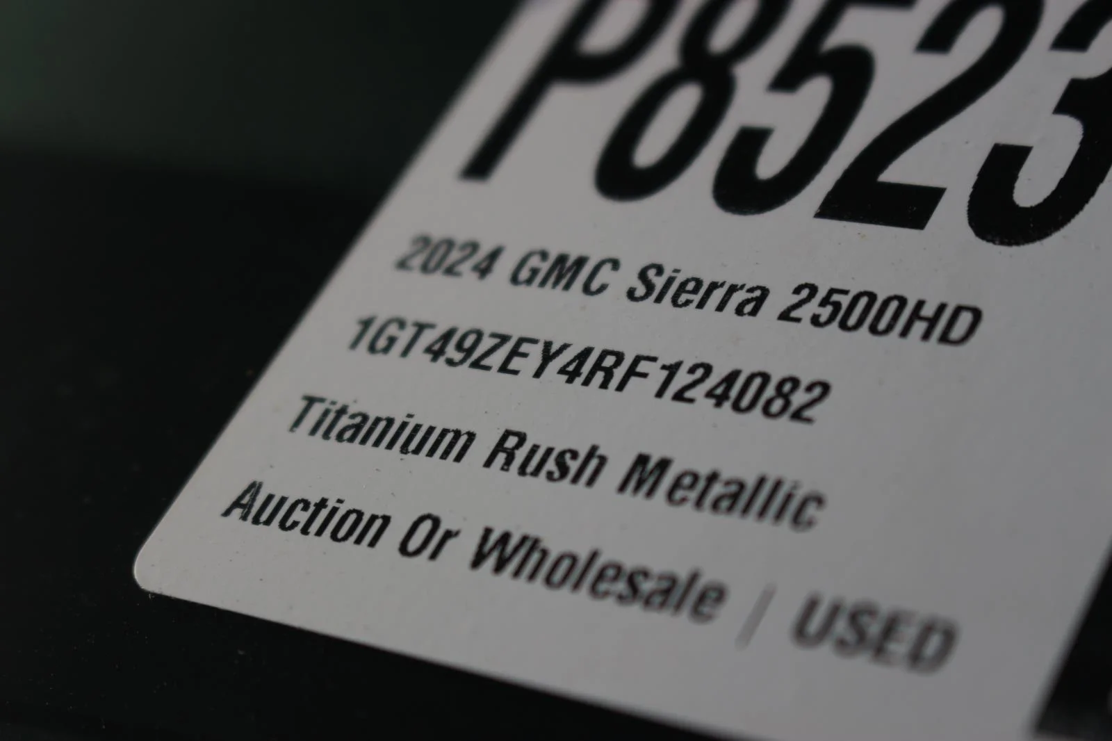 Used 2024 Titanium Rush Metallic GMC AT4X image 45