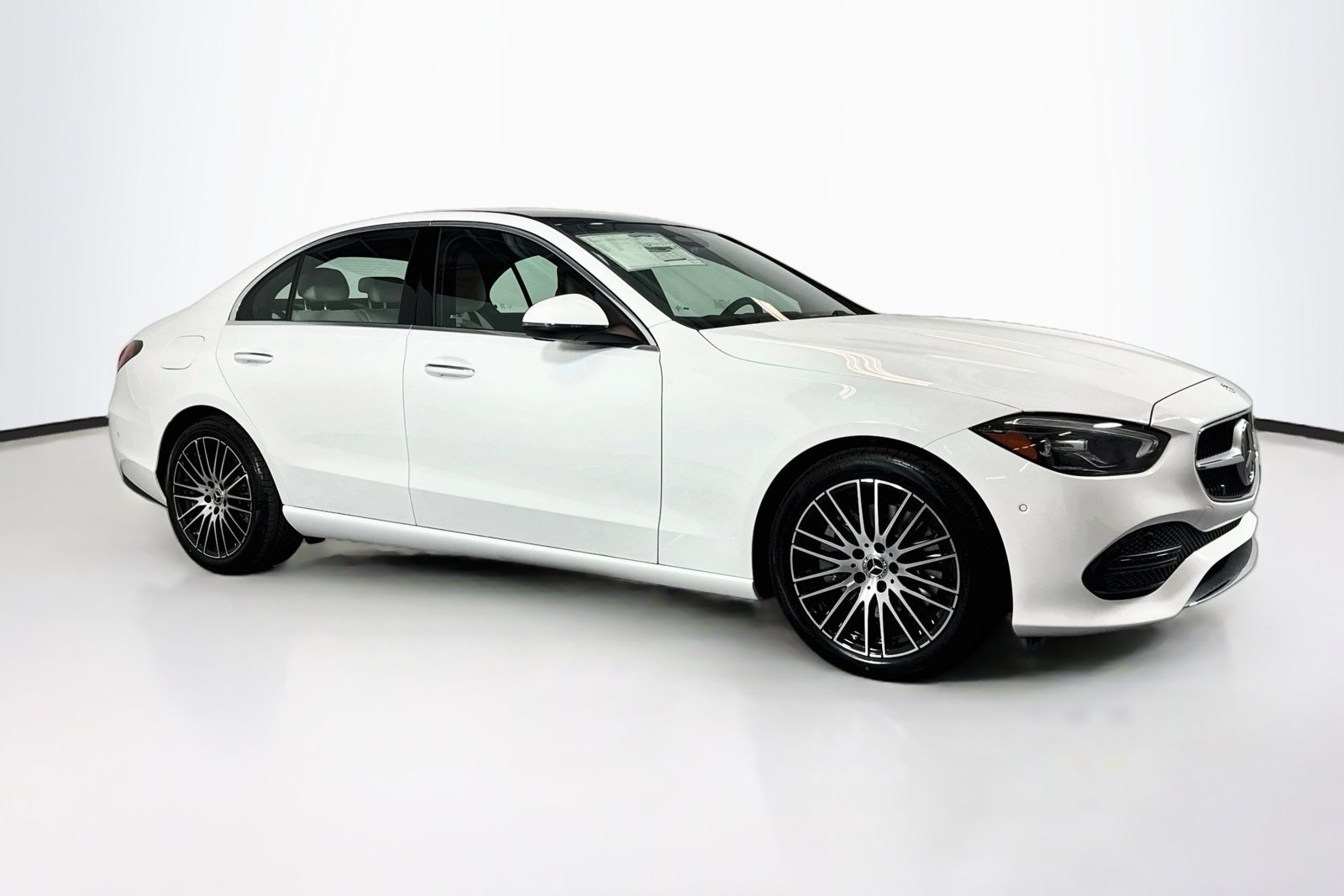New 2026 Polar White Mercedes-Benz C 300 image 3