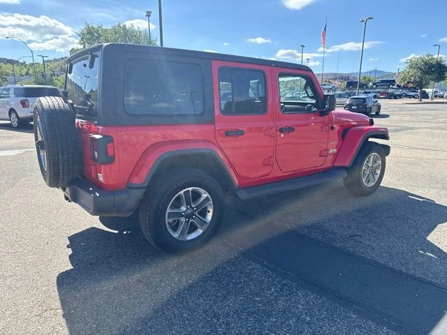 Used 2023 Red Jeep Sahara image 4