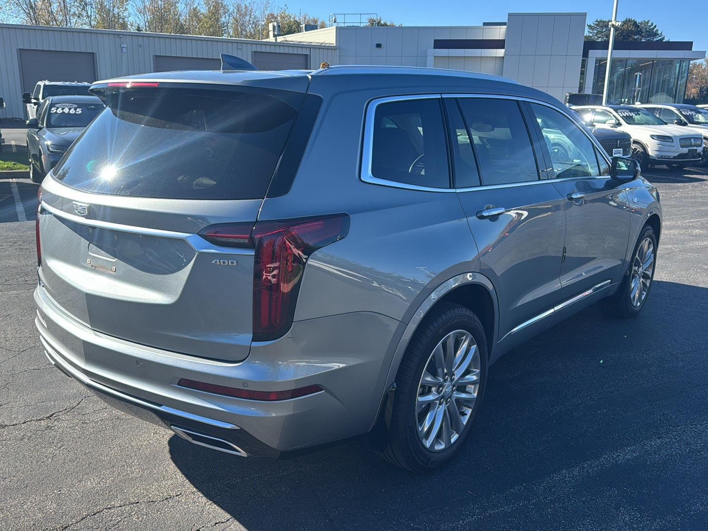 Used 2024 Argent Silver Metallic Cadillac AWD Premium Luxury image 4