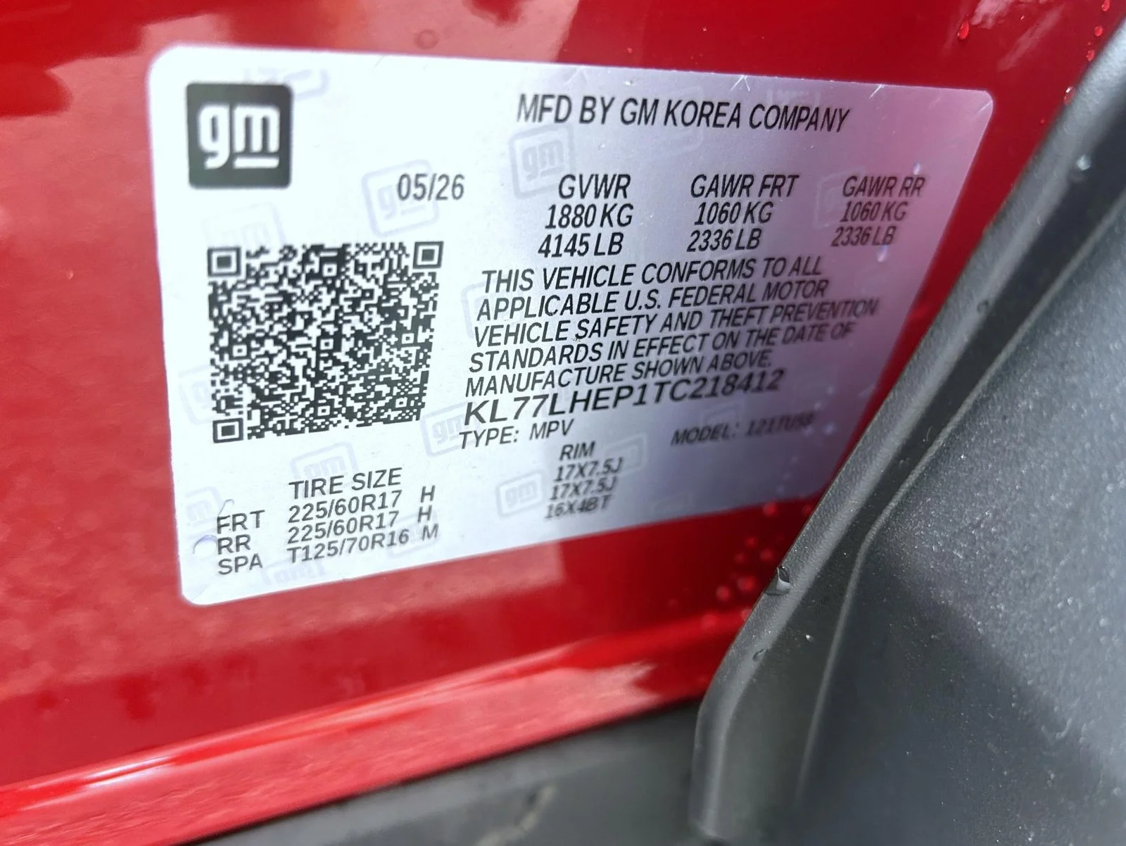 New 2026 Apex Red Chevrolet LT image 25