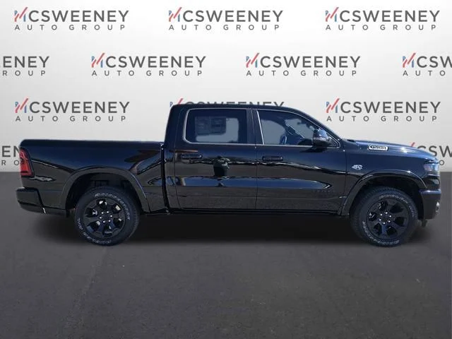 New 2026 Diamond Black Crystal Pearl-Coat Exterior Paint RAM Big Horn/Lone Star image 6