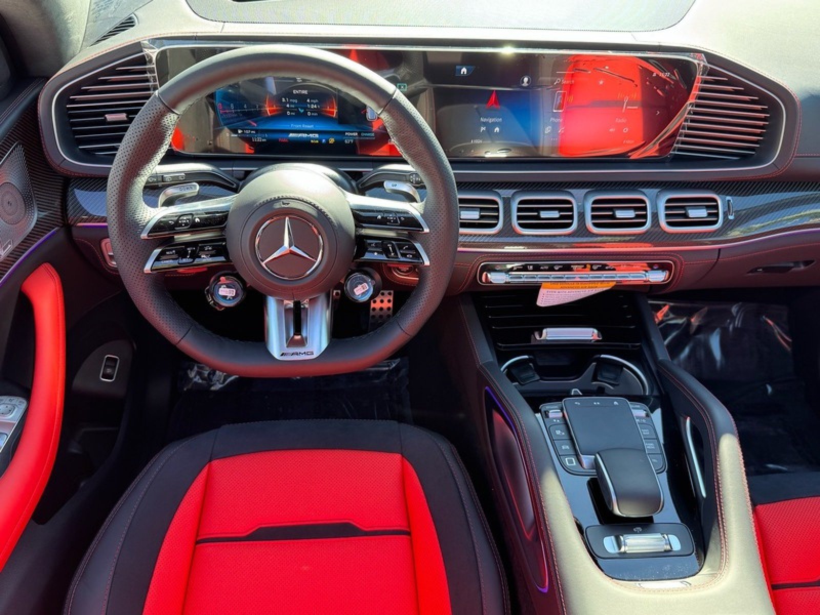 New 2026 Polar White Mercedes-Benz AMG® GLE 63 S 4MATIC+ SUV image 16