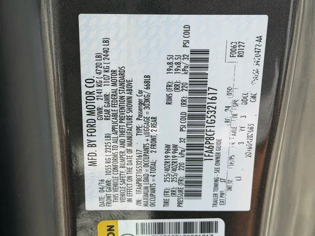 Used 2016 Magnetic Ford GT Premium image 44