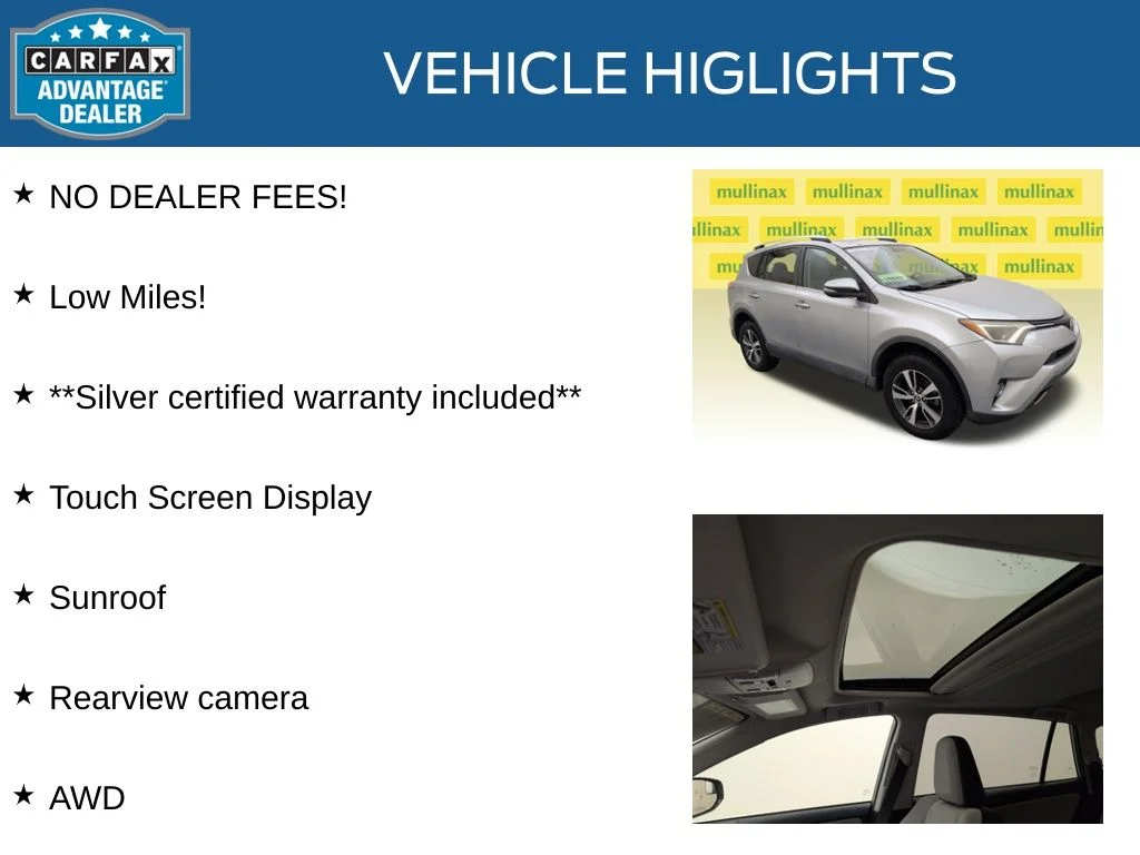 Used 2016 Silver Toyota XLE image 11