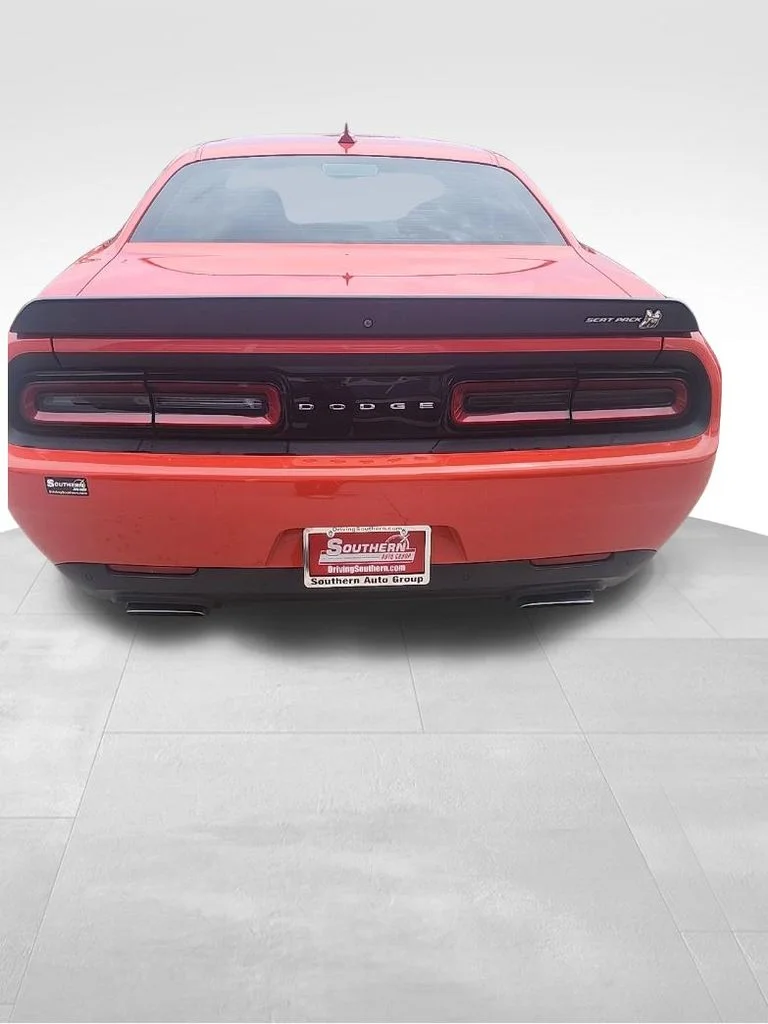 Used 2020 Orange Dodge R/T Scat Pack Widebody image 9