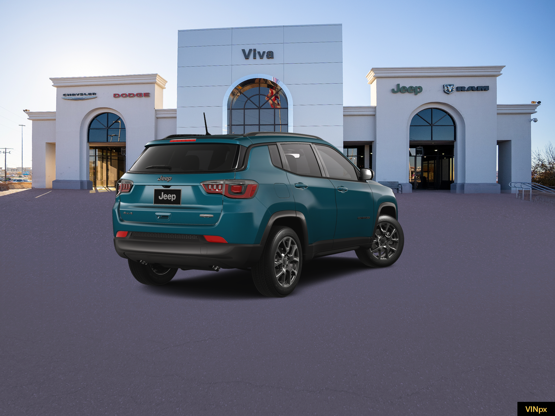 New 2026 Fathom Blue Pearl-Coat Exterior Paint Jeep Latitude image 19
