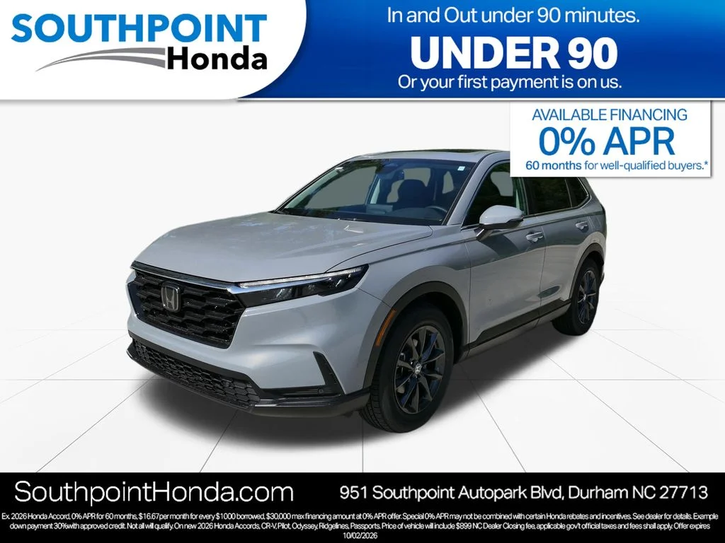 New 2026 Urban Gray Pearl Honda EX-L image 3