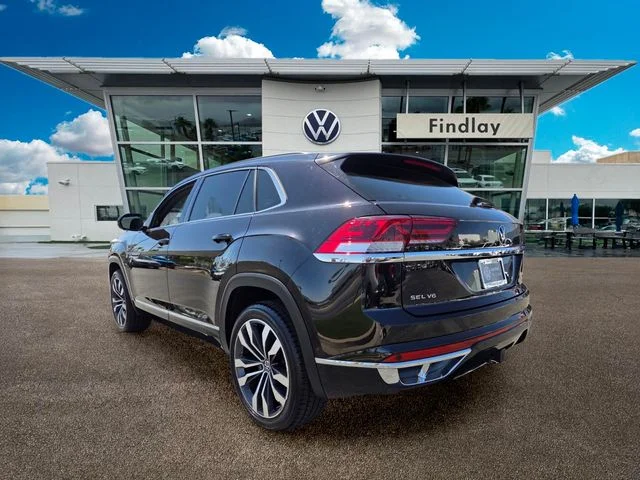 Certified Used 2023 Black Volkswagen 3.6L V6 SEL Premium R-Line image 5