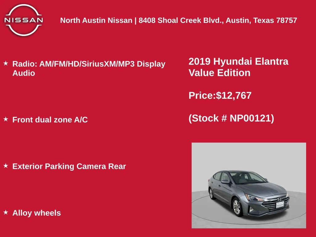 Used 2019 Machine Gray Hyundai Value Edition image 11