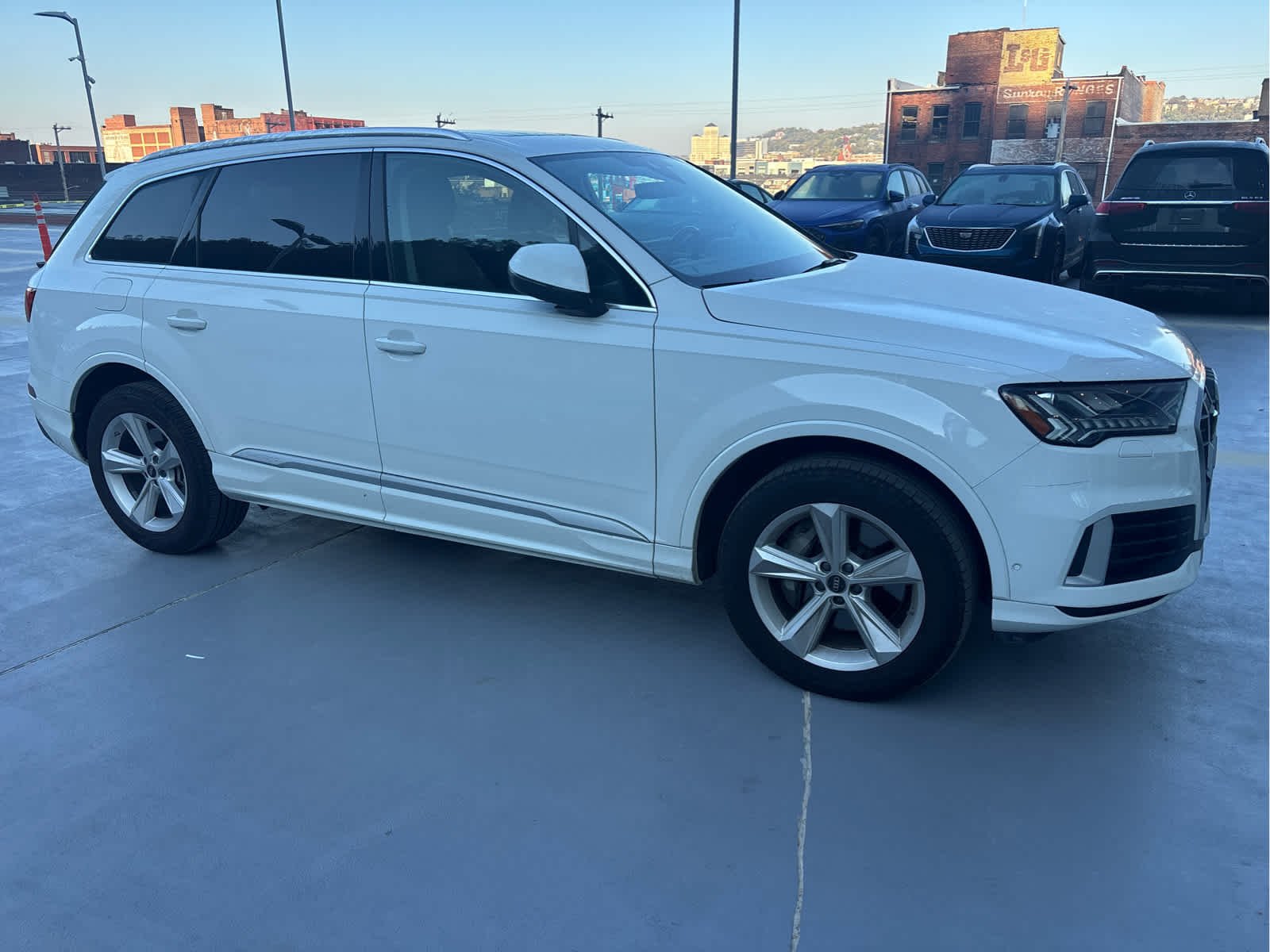 Certified Used 2023 Carrara White Audi Premium Plus image 3