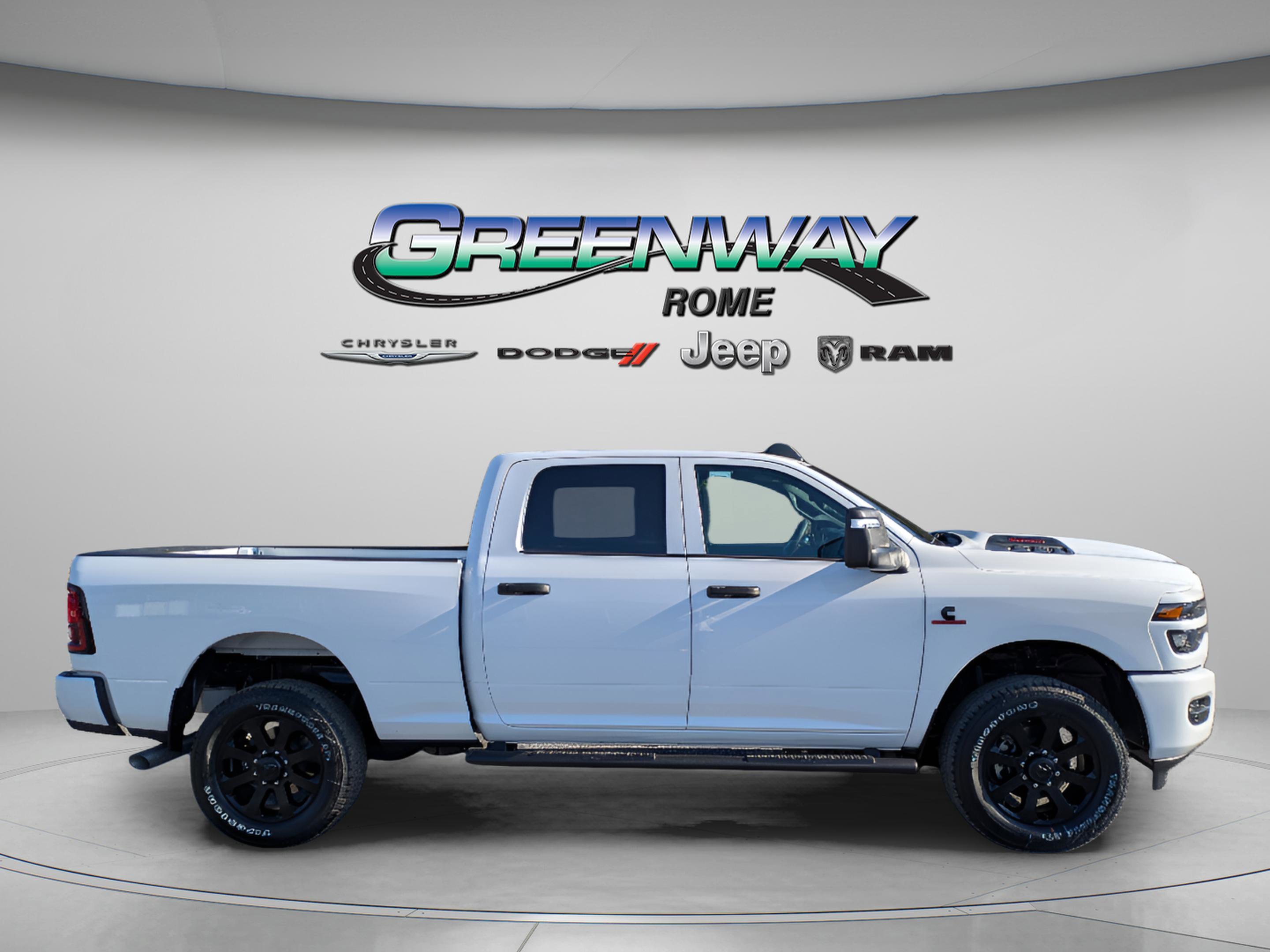 New 2026 Bright White Clearcoat Ram Black Express image 9