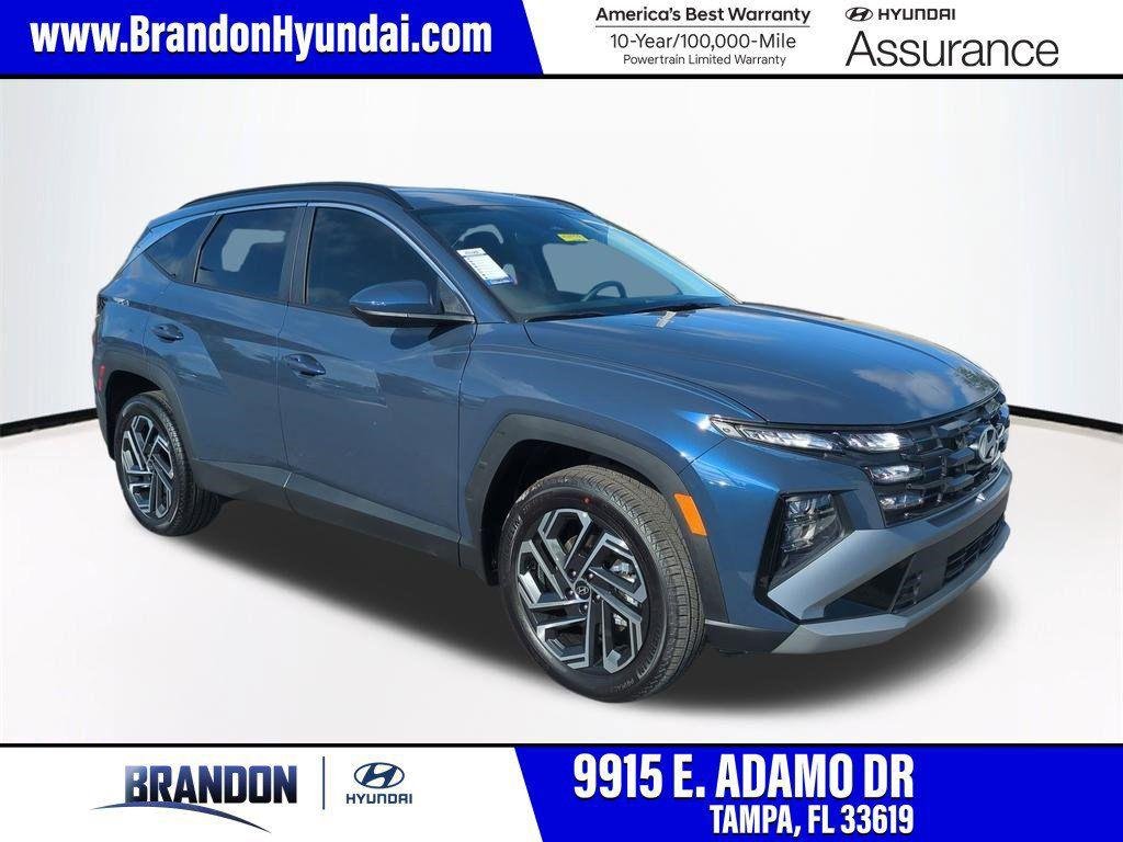 New 2026 Blue Hyundai SEL AWD image 1