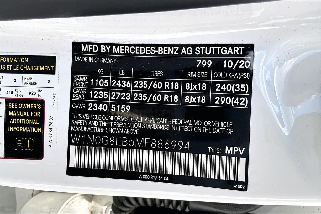 Certified Used 2021 White Mercedes-Benz GLC 300 image 35