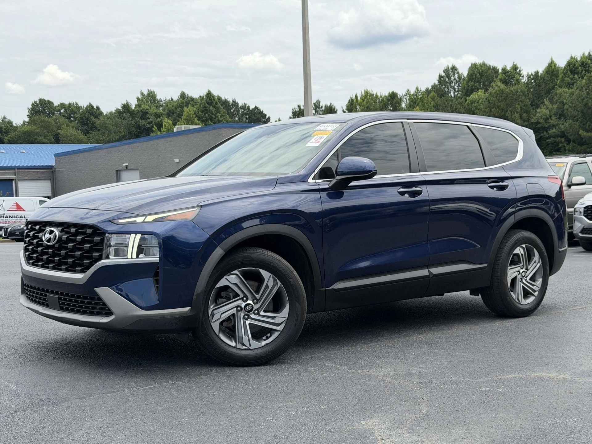 Used 2021 Stormy Blue Hyundai SE image 4