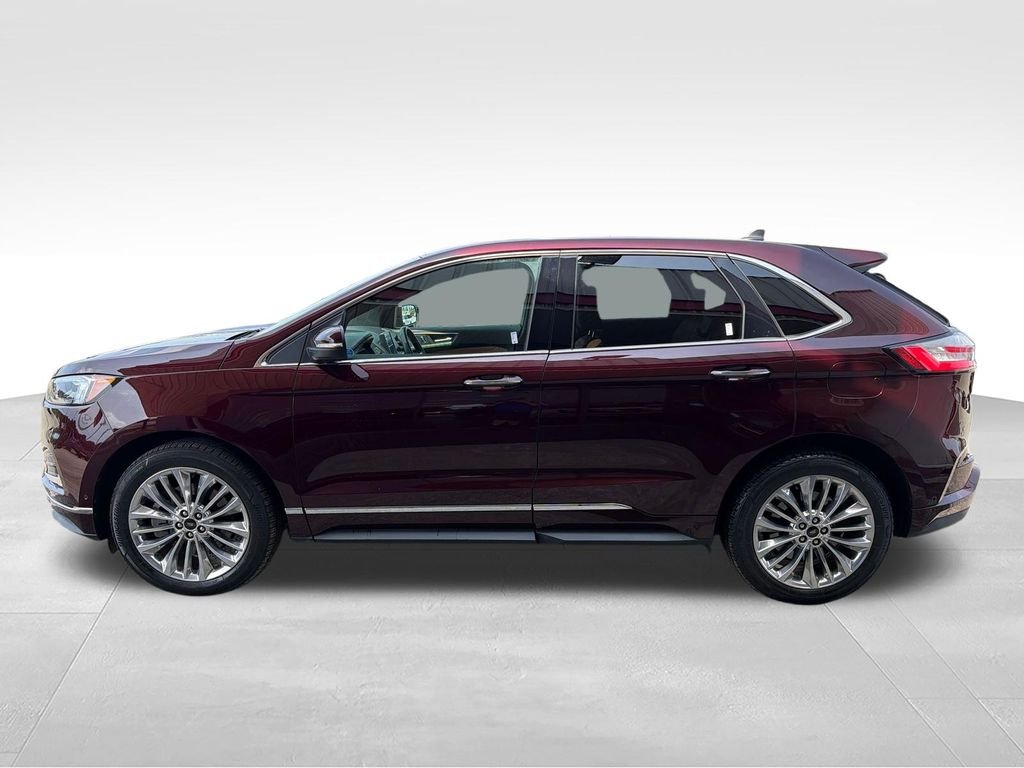 Used 2023 Red Ford Titanium image 2