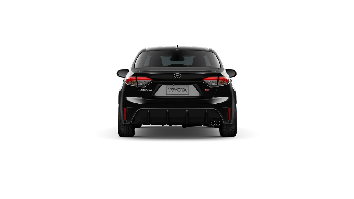 New 2026 Midnight Black Metallic Toyota SE image 8