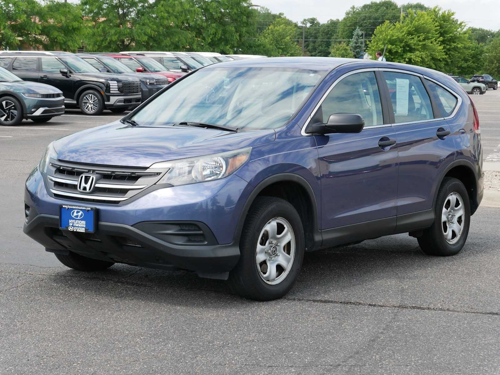 Used 2014 Honda CR-V LX with VIN 2HKRM4H33EH606131 for sale in Mankato, Minnesota