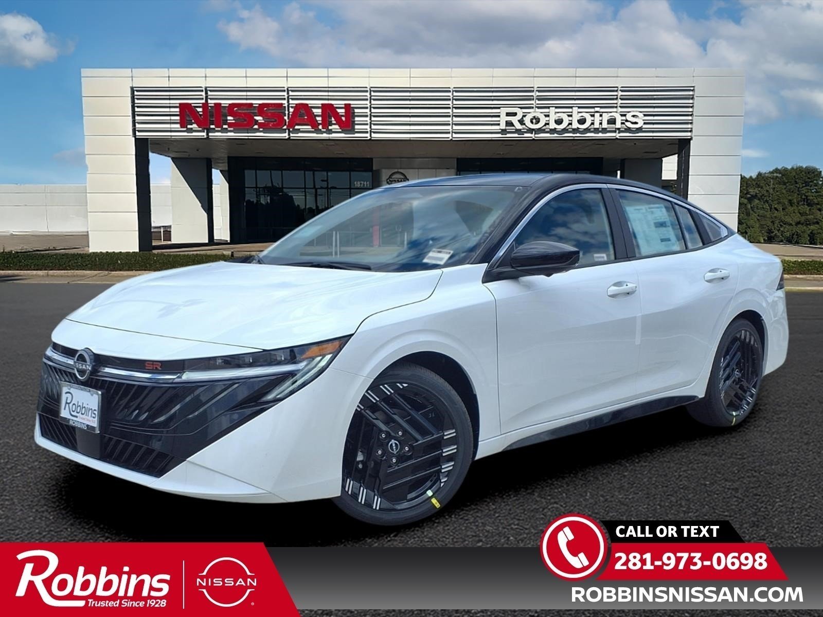 2026 Nissan Sentra SR White at Robbins Nissan
