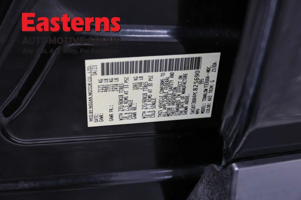 Used 2023 Black Nissan SV image 35