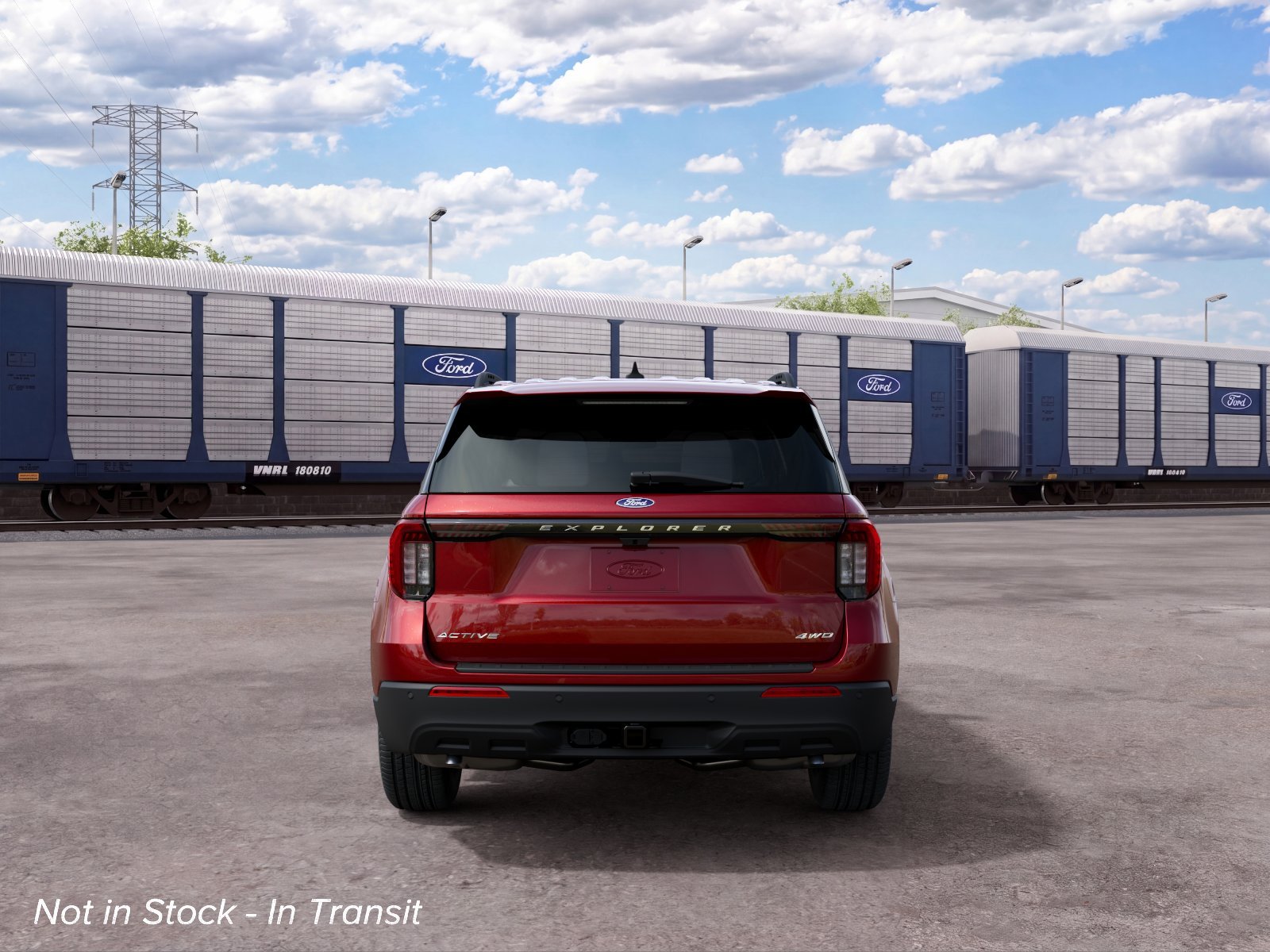 New 2027 Ruby Red Metallic Tinted Clearcoat Ford Active image 7