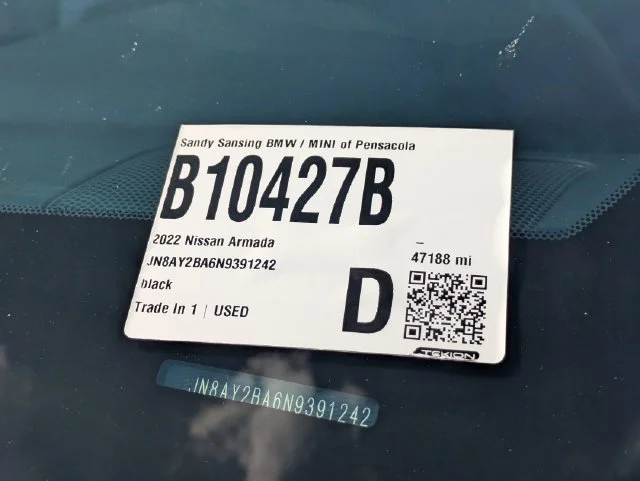 Used 2022 Black Nissan SL image 7