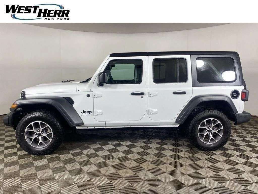 Used 2026 Bright White Clearcoat Jeep Sport S image 24