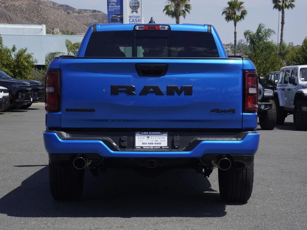 New 2026 Hydro Blue Pearl-Coat Exterior Paint RAM Big Horn/Lone Star image 5
