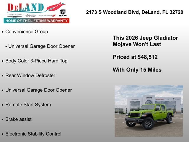 New 2026 Mojito Exterior Paint Jeep Mojave image 12