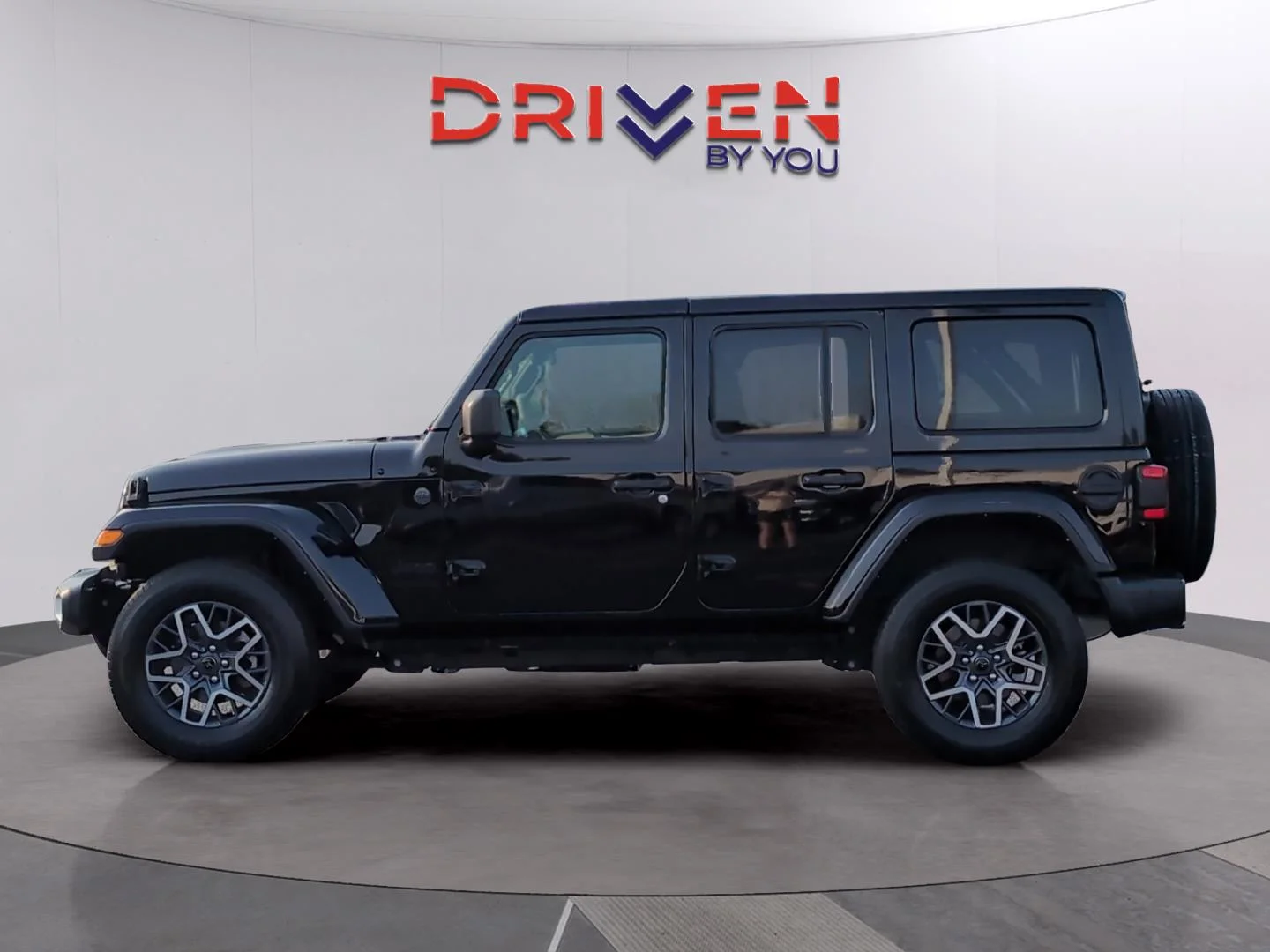 Used 2025 Black Clearcoat Jeep Sahara image 2
