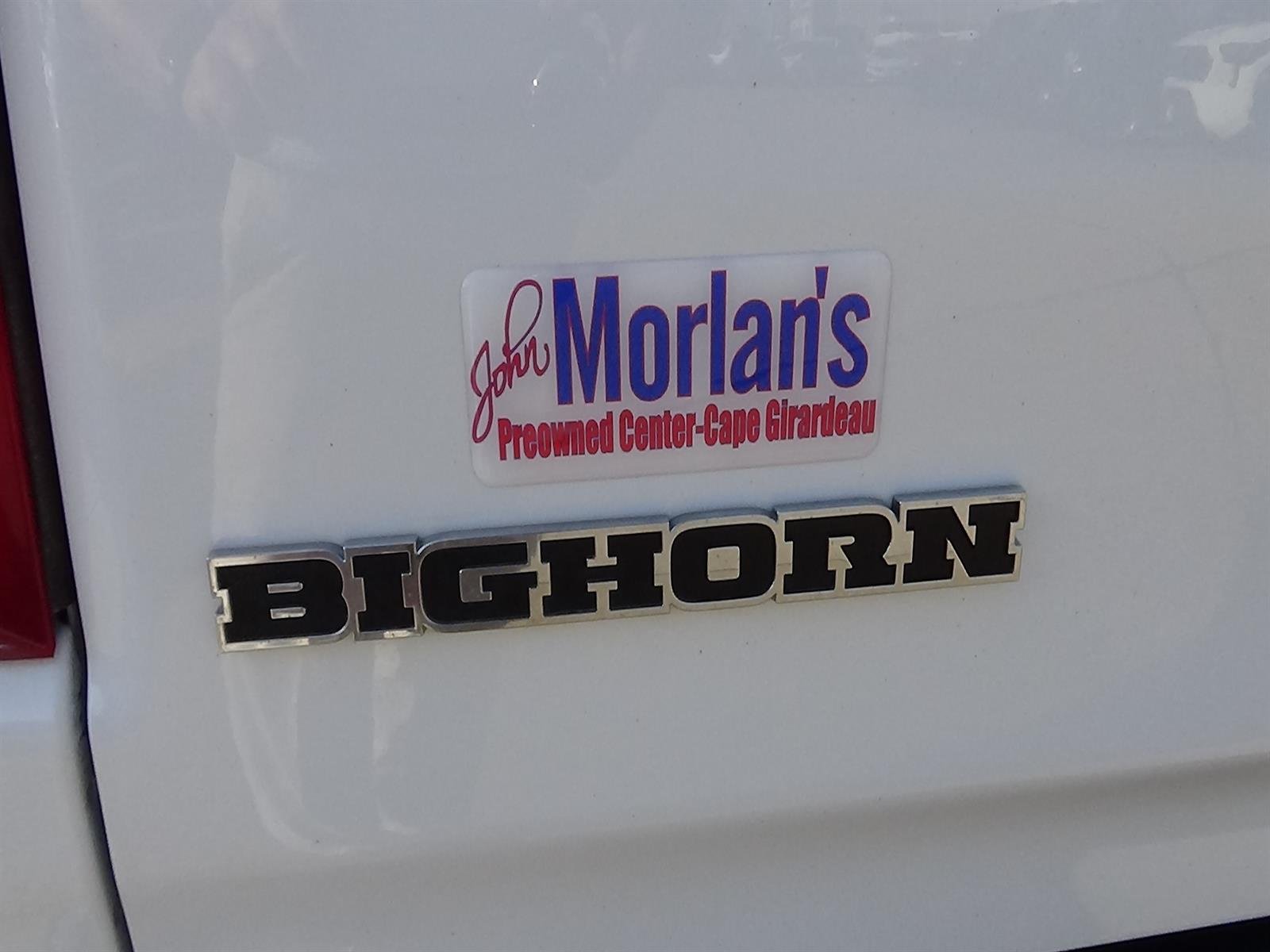 Used 2025 Bright White Clear Coat (pw7) RAM Big Horn image 9