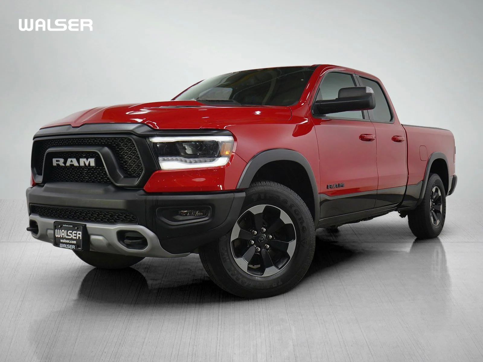 Used 2019 Flame Red Clearcoat Ram Rebel image 1