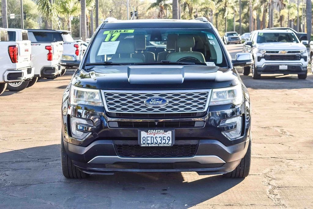 Used 2017 Ford Explorer Platinum with VIN 1FM5K8HT5HGB00042 for sale in Santa Barbara, CA