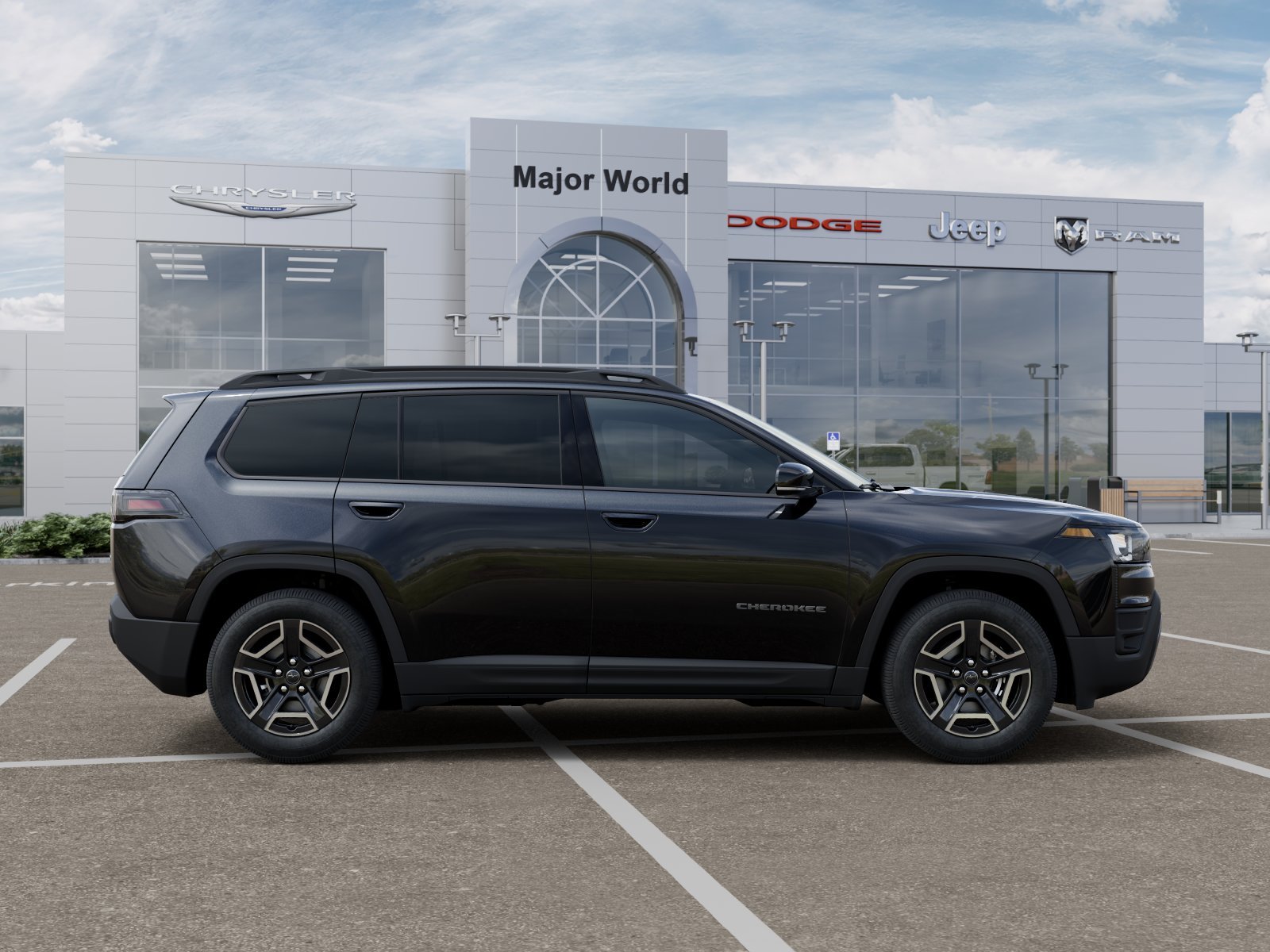 New 2026 Diamond Black Crystal Pearl-Coat Exterior Paint Jeep Limited image 21