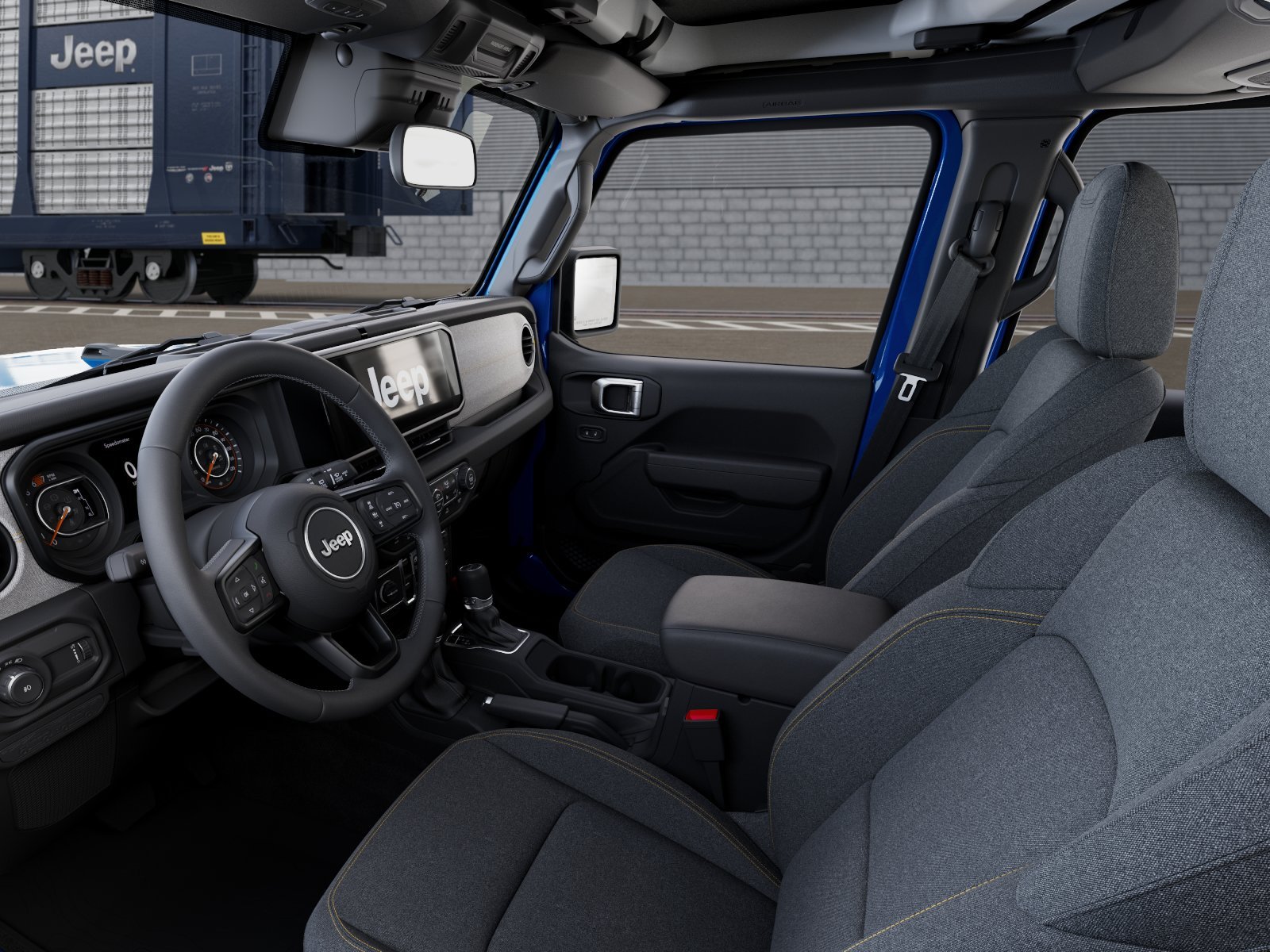 New 2026 Hydro Blue Pearl-Coat Exterior Paint Jeep Sport S image 22