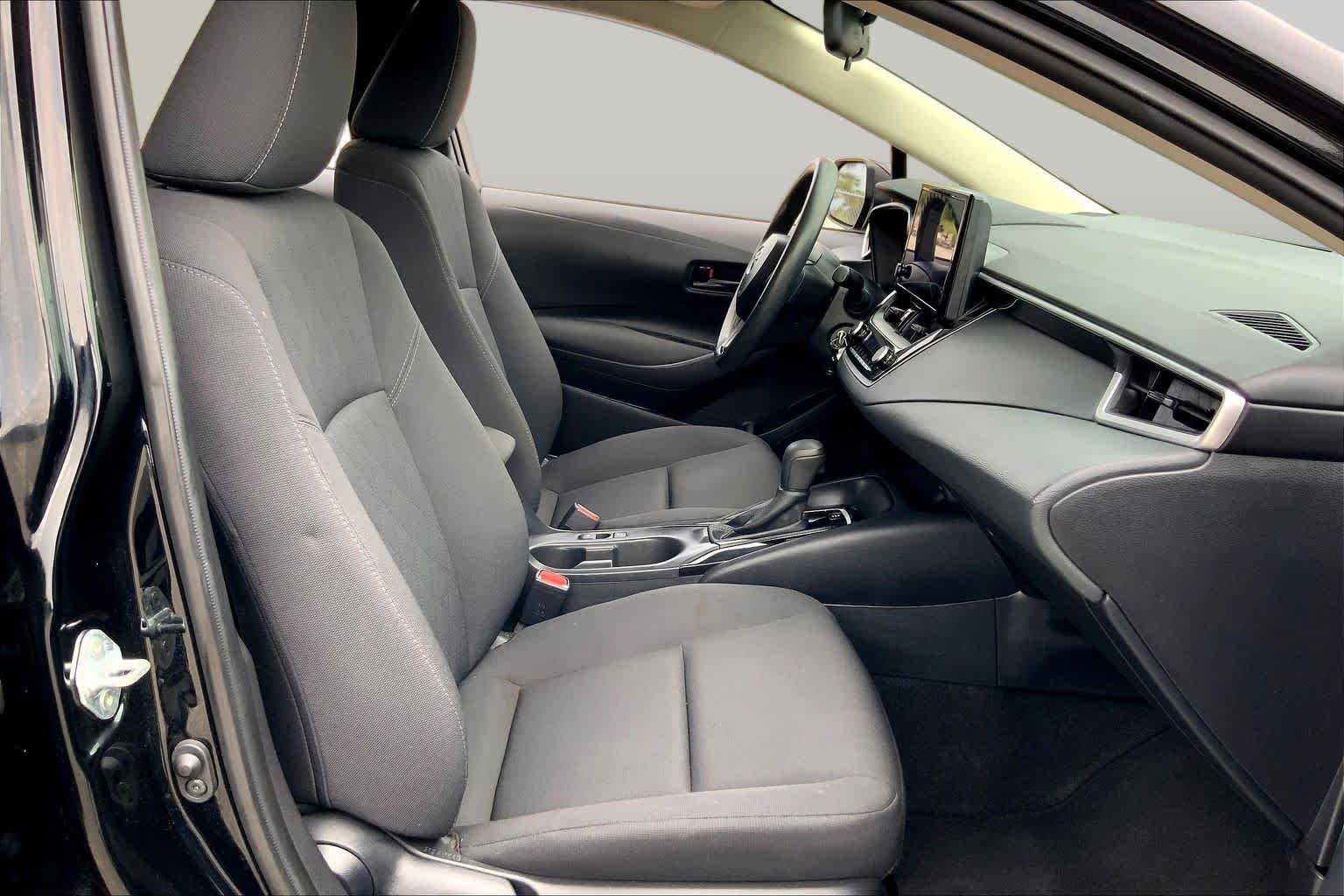 Used 2024 Midnight Black Metallic Toyota LE image 9
