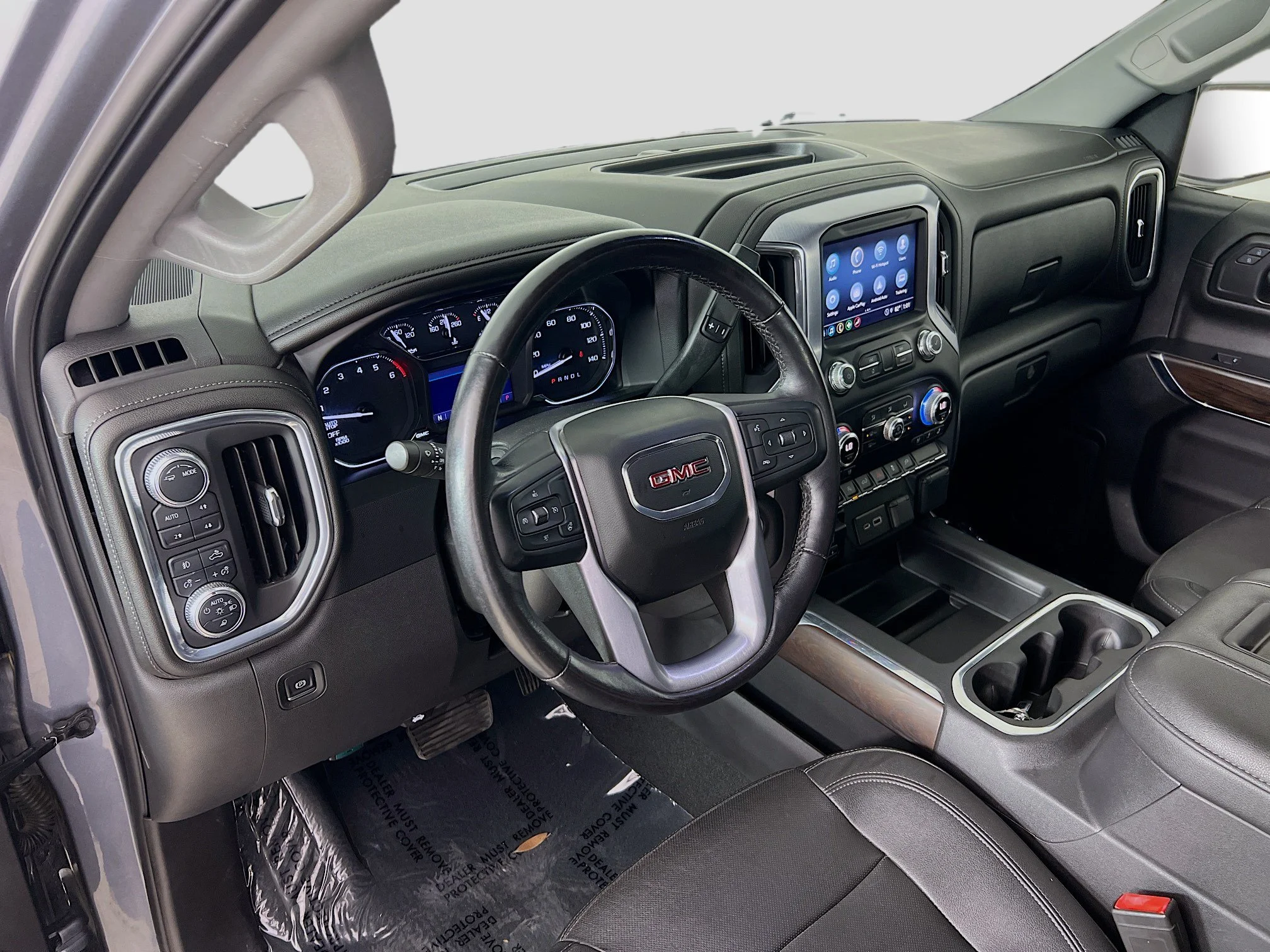 Used 2021 SATIN STEEL METALLIC GMC SLT image 11