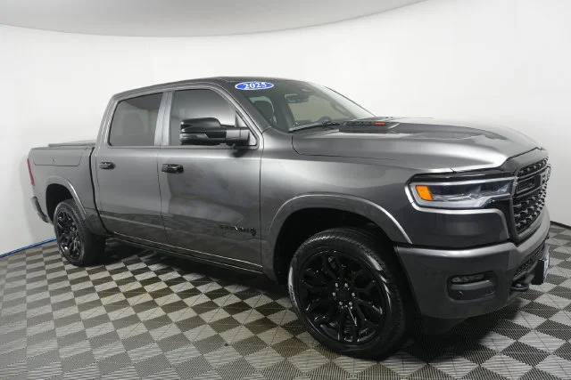 Certified 2025 RAM Ram 1500 Pickup Limited with VIN 1C6SRFHP4SN745981 for sale in Kansas City