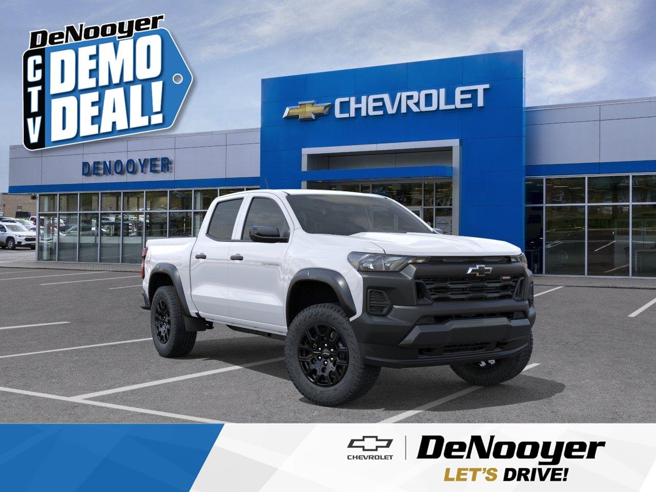 New 2026 Summit White Chevrolet Trail Boss image 1