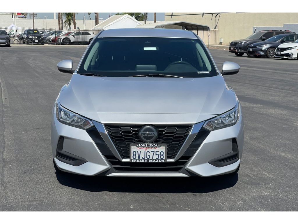 Used 2021 Brilliant Silver Metallic Nissan SV image 10