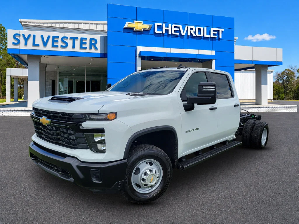 New 2026 Summit White Chevrolet Work Truck image 1