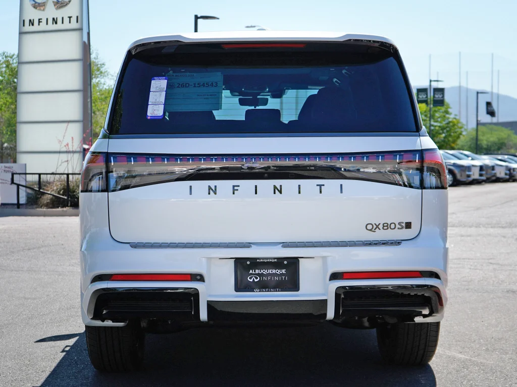 New 2026 RADIANT WHITE INFINITI Sport 4WD image 7
